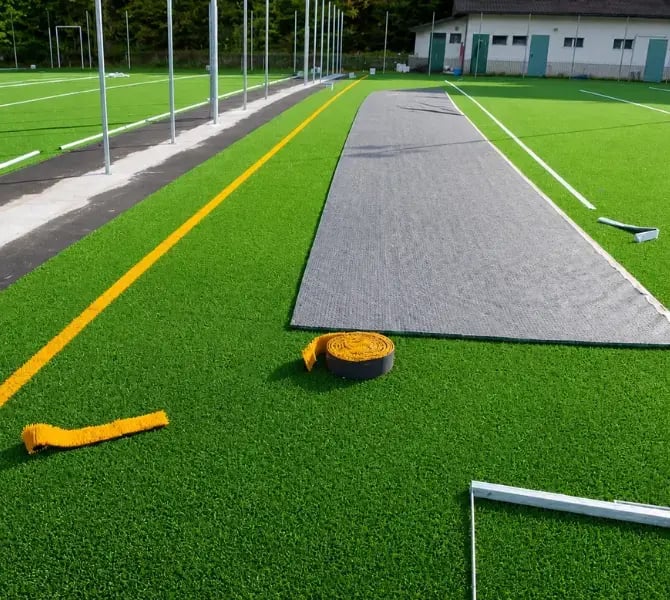 Installing synthetic turf