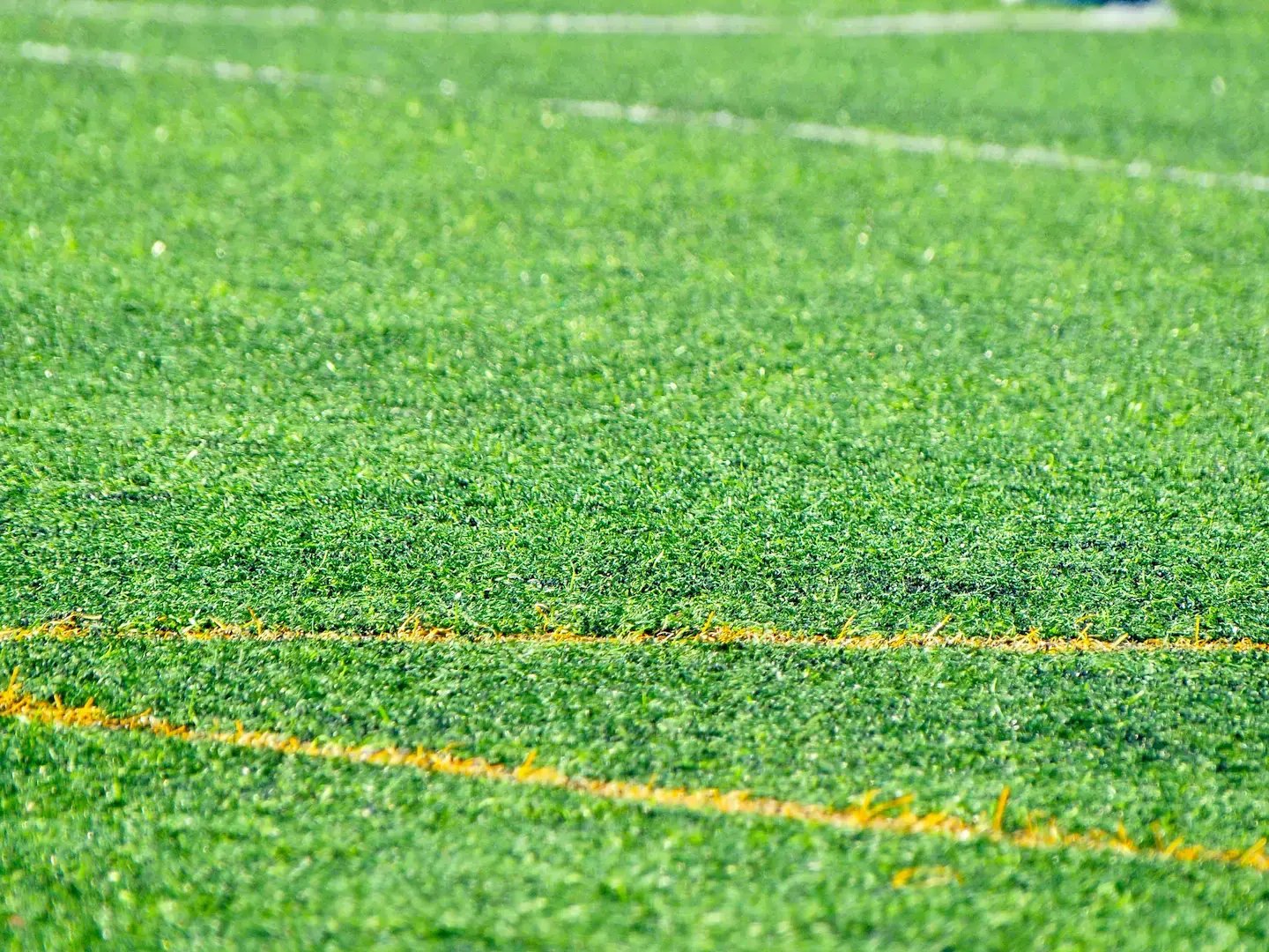 close up image of a sports field