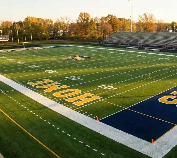 american football field